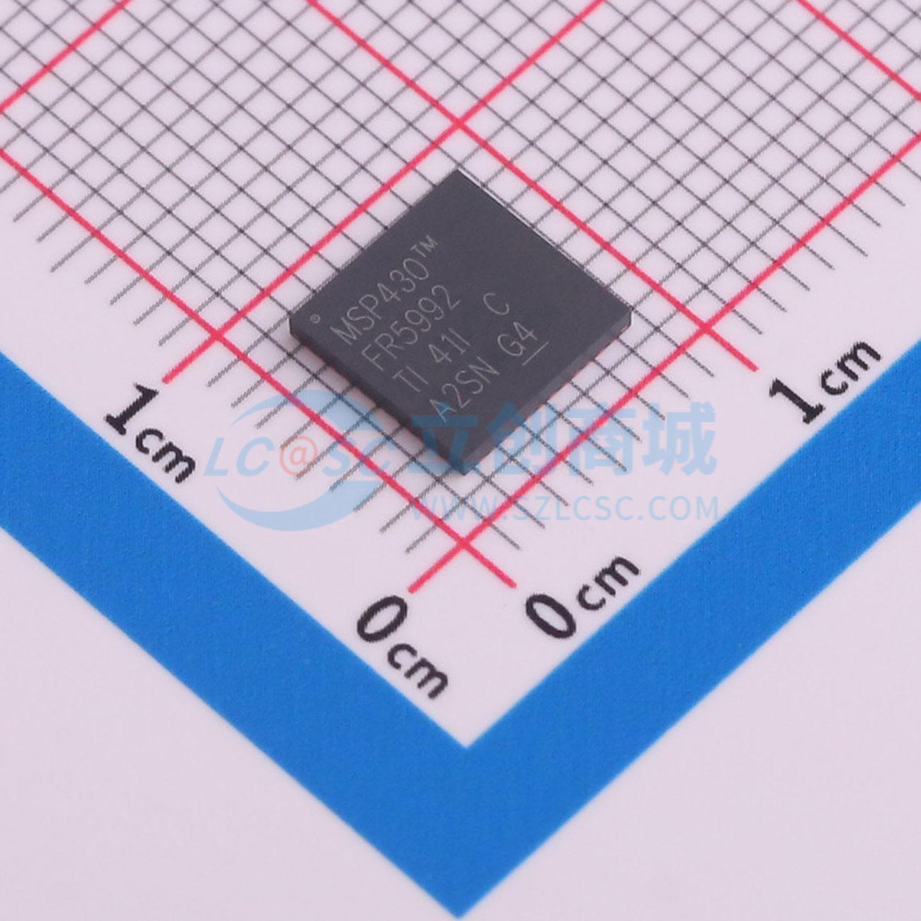 MSP430FR5992IRGZR实物图