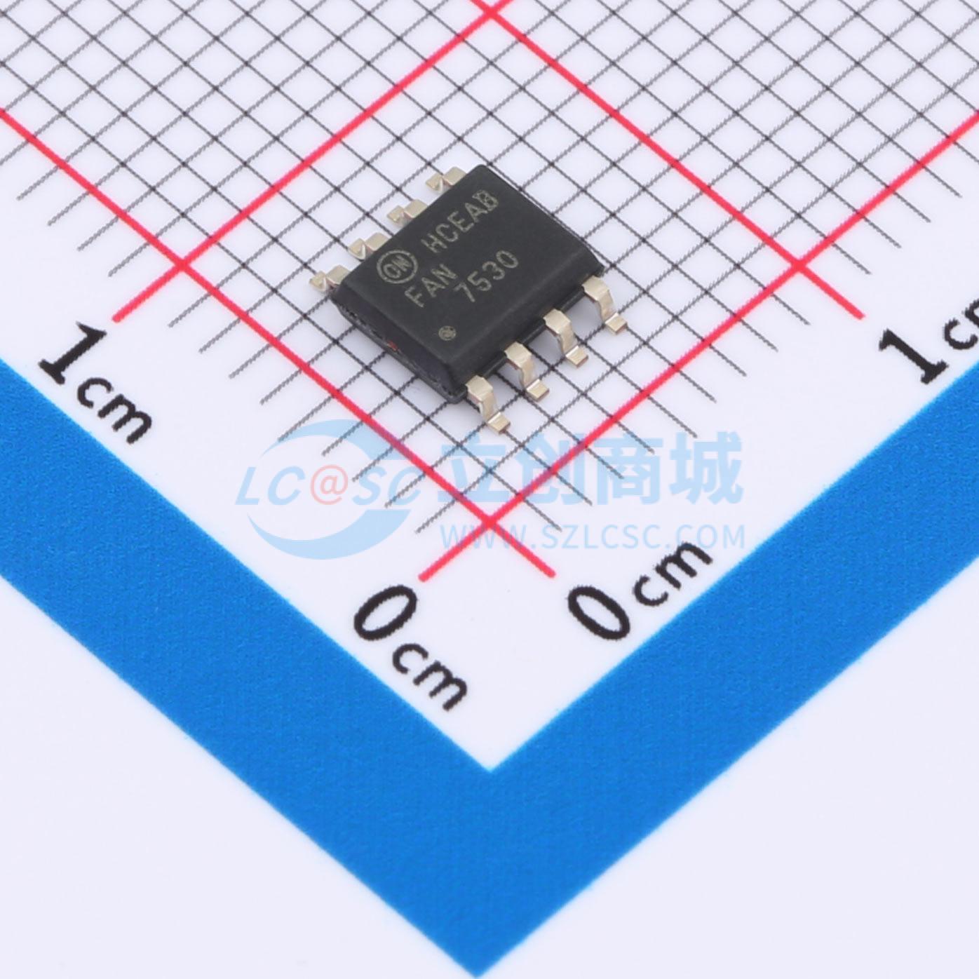 点击查看大图 FAN7530MX实物图