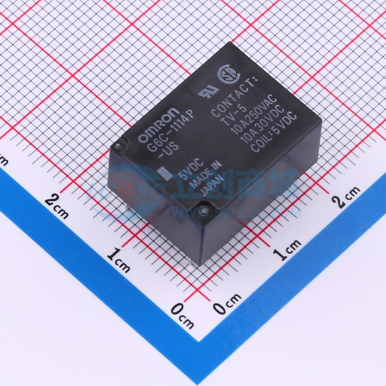 点击查看大图 G6C-1114P-US DC5实物图