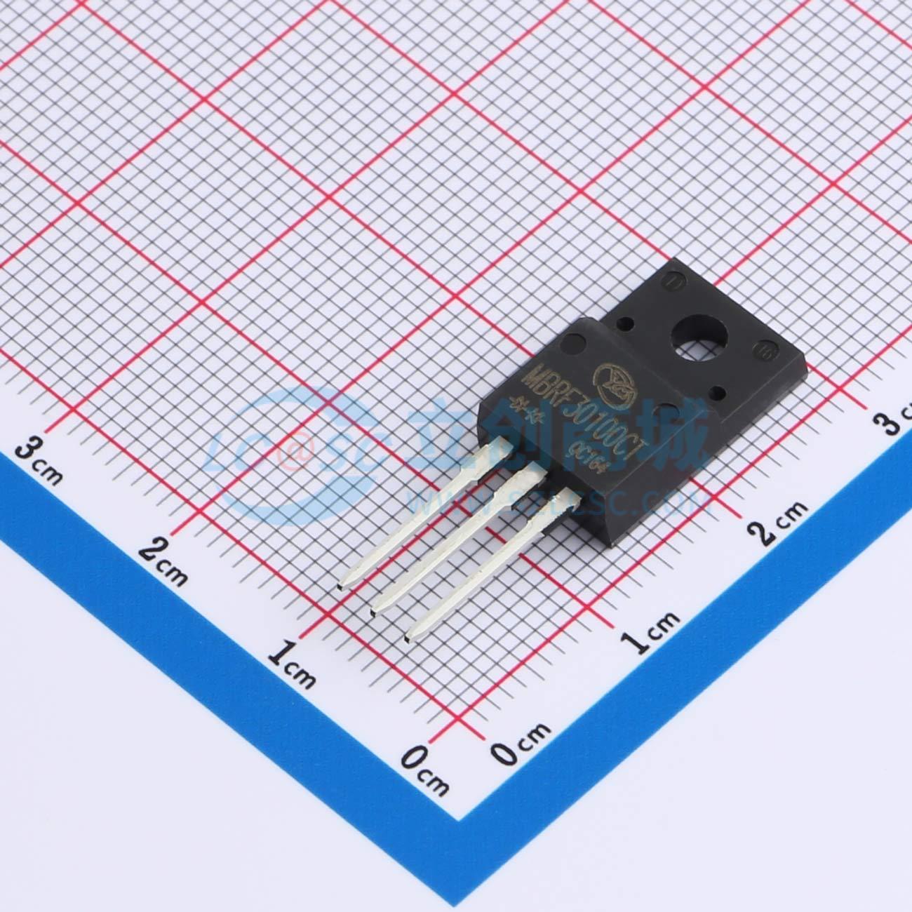 点击查看大图 MBRF30100CT实物图