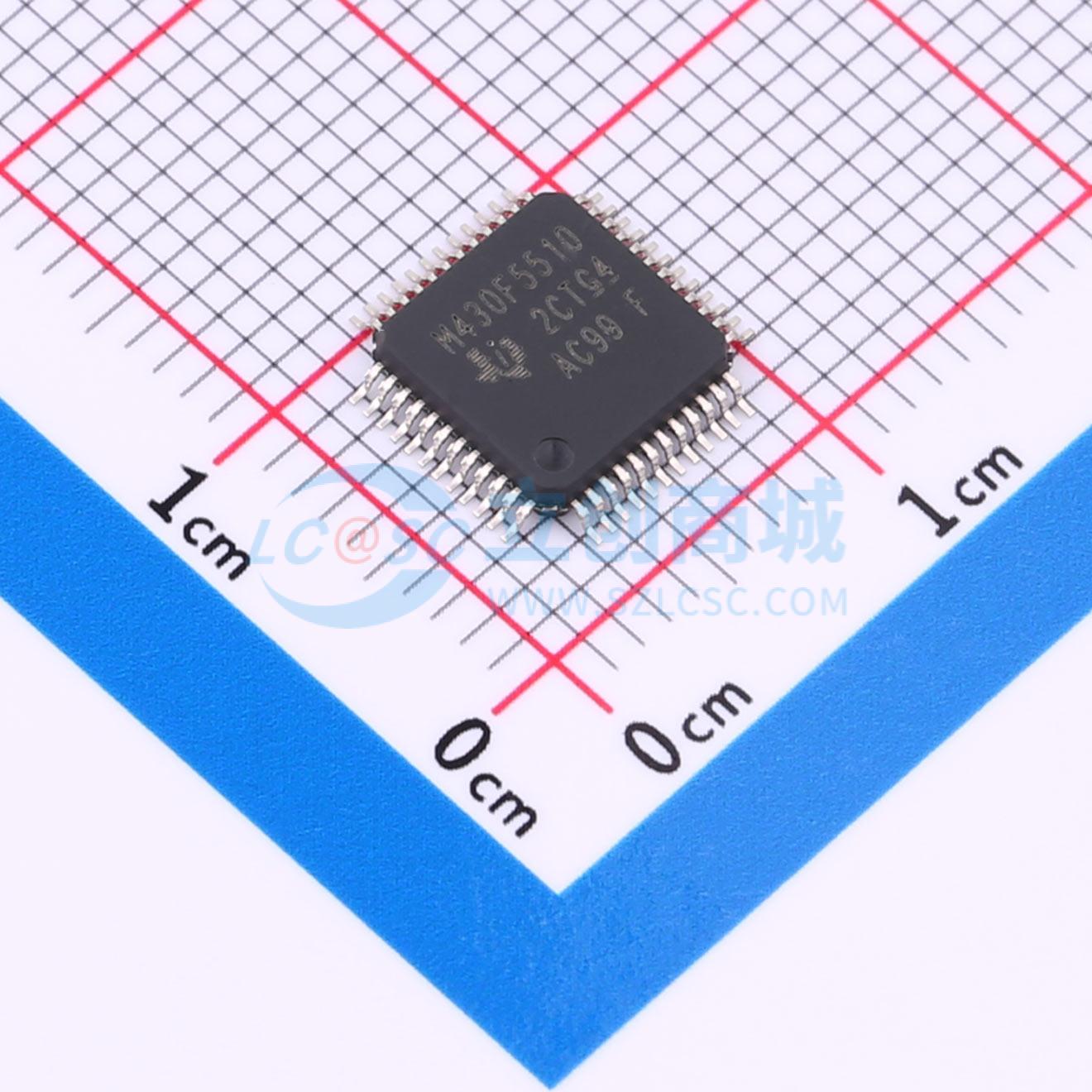 点击查看大图 MSP430F5510IPT实物图