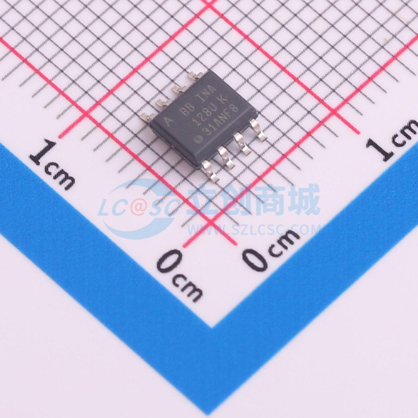 点击查看大图 INA128UA实物图