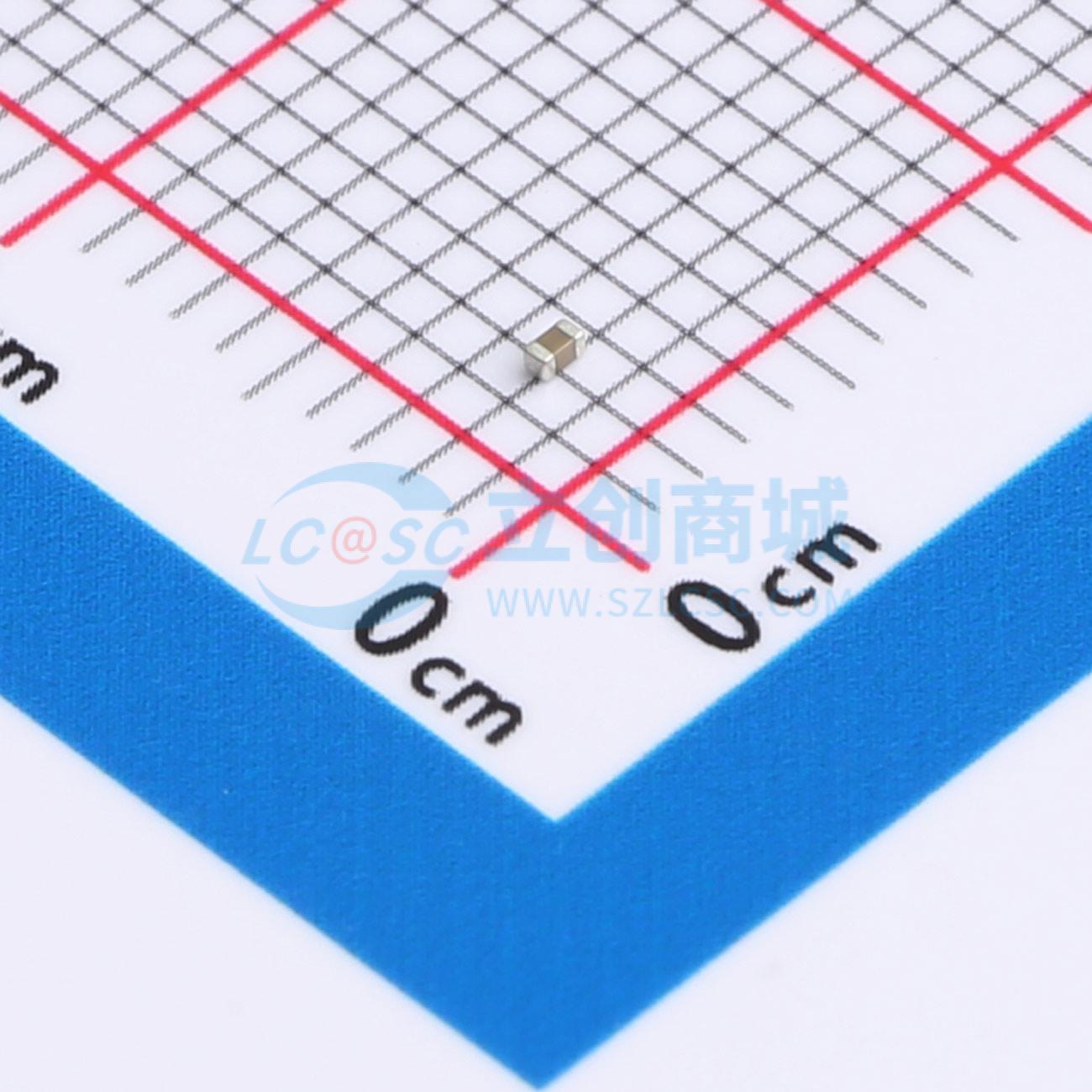 点击查看大图 GRM155R71C103KA01J实物图