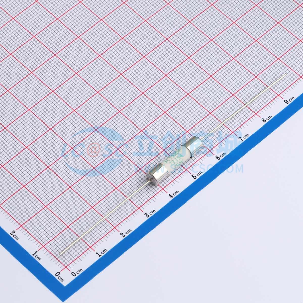 点击查看大图 SCT520PT3.15A250V实物图