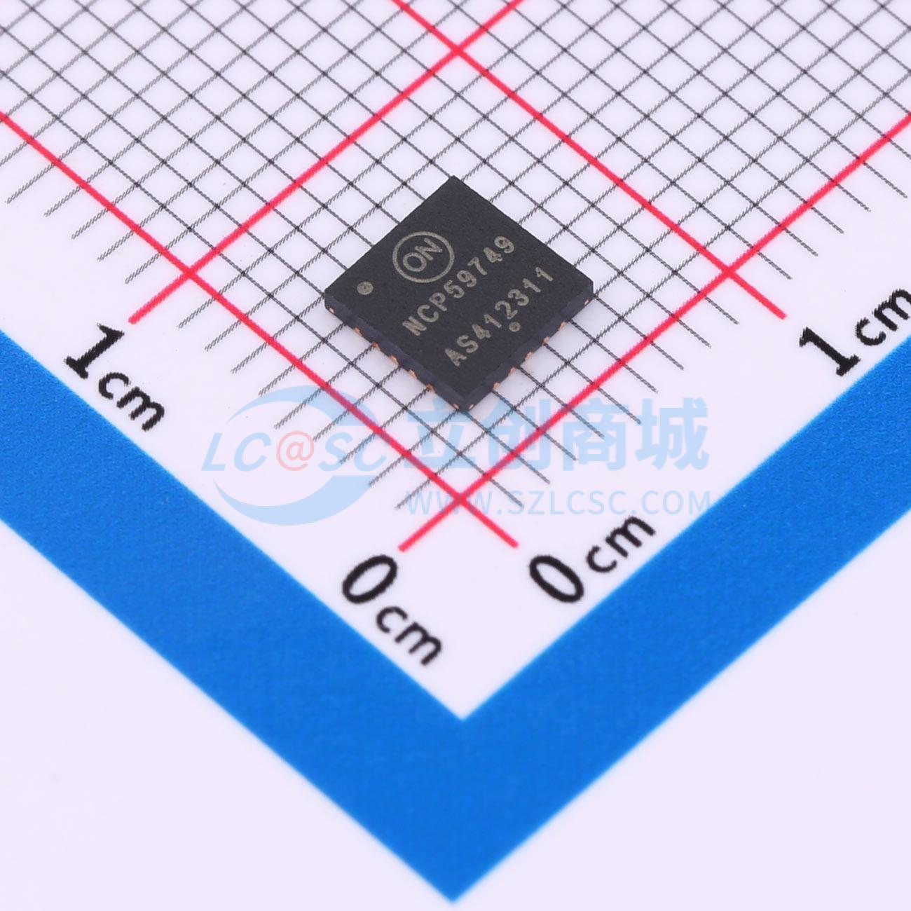 点击查看大图 NCP59749MN2ADJTBG实物图