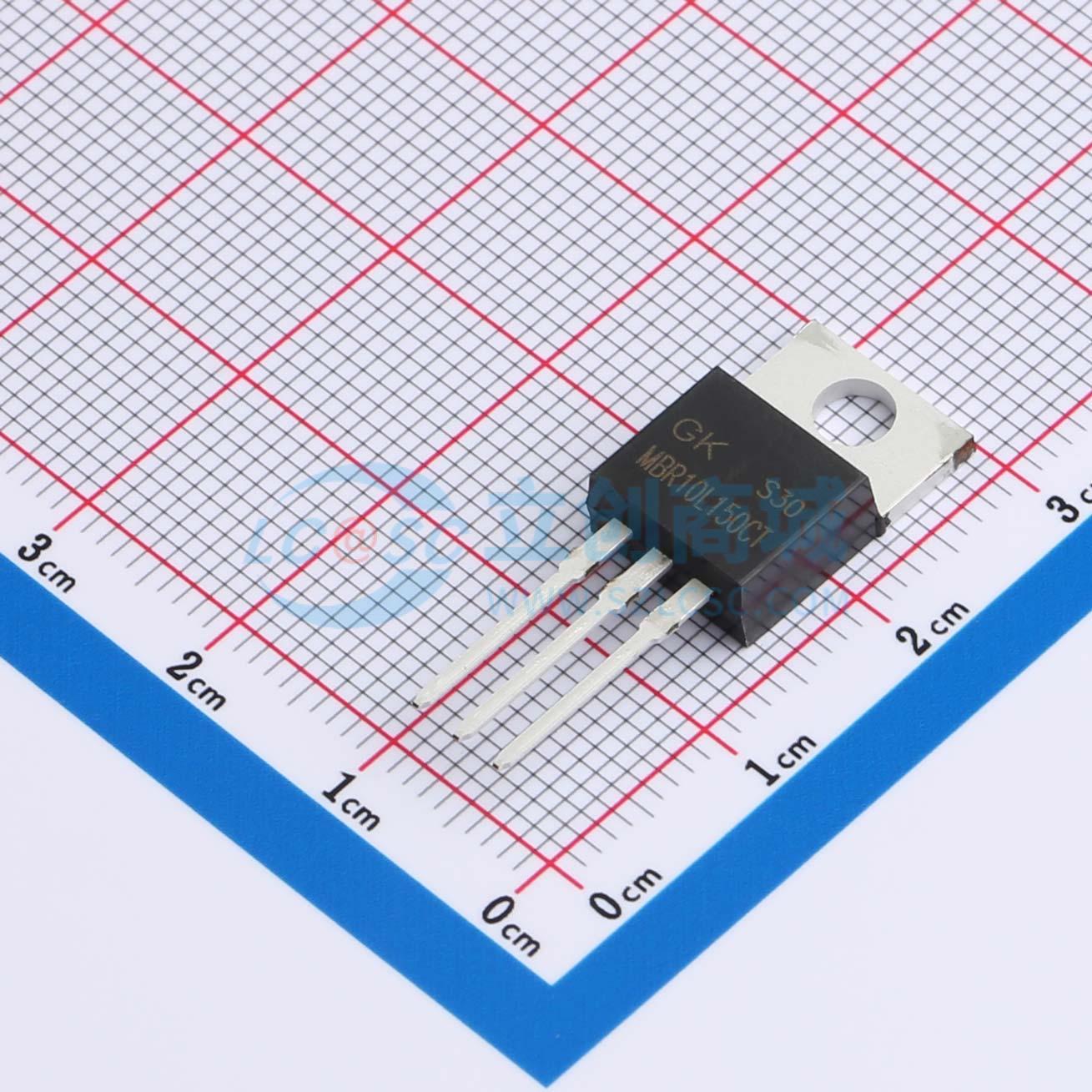 点击查看大图 MBR10L150CT实物图