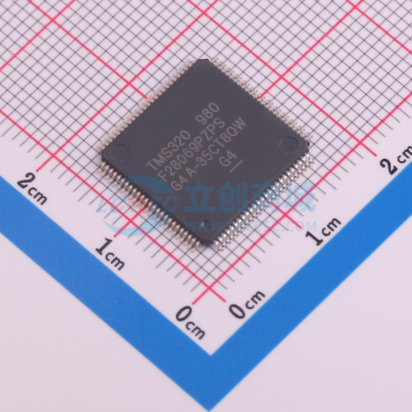 点击查看大图 TMS320F28069PZPS实物图