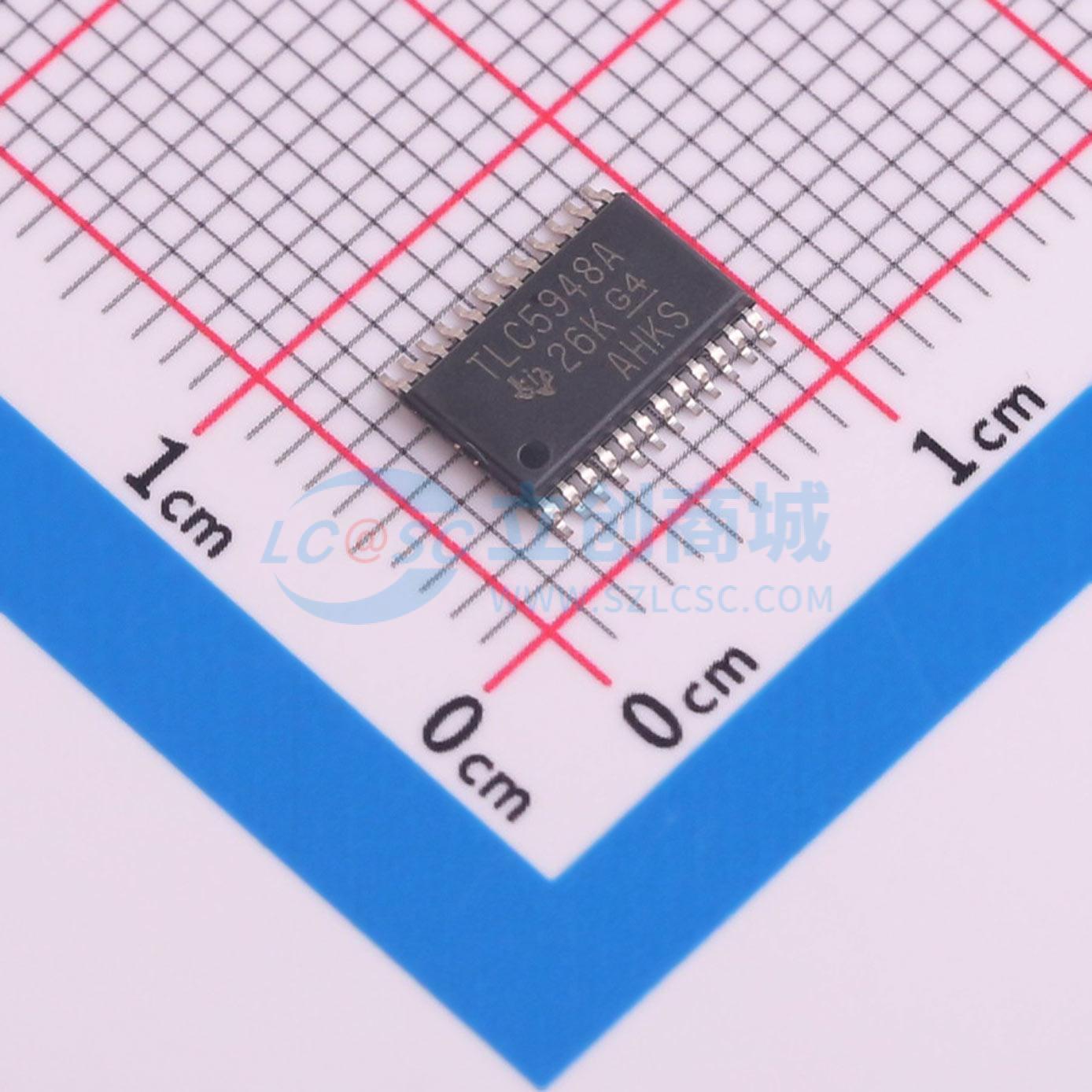 点击查看大图 TLC5948APWPR实物图