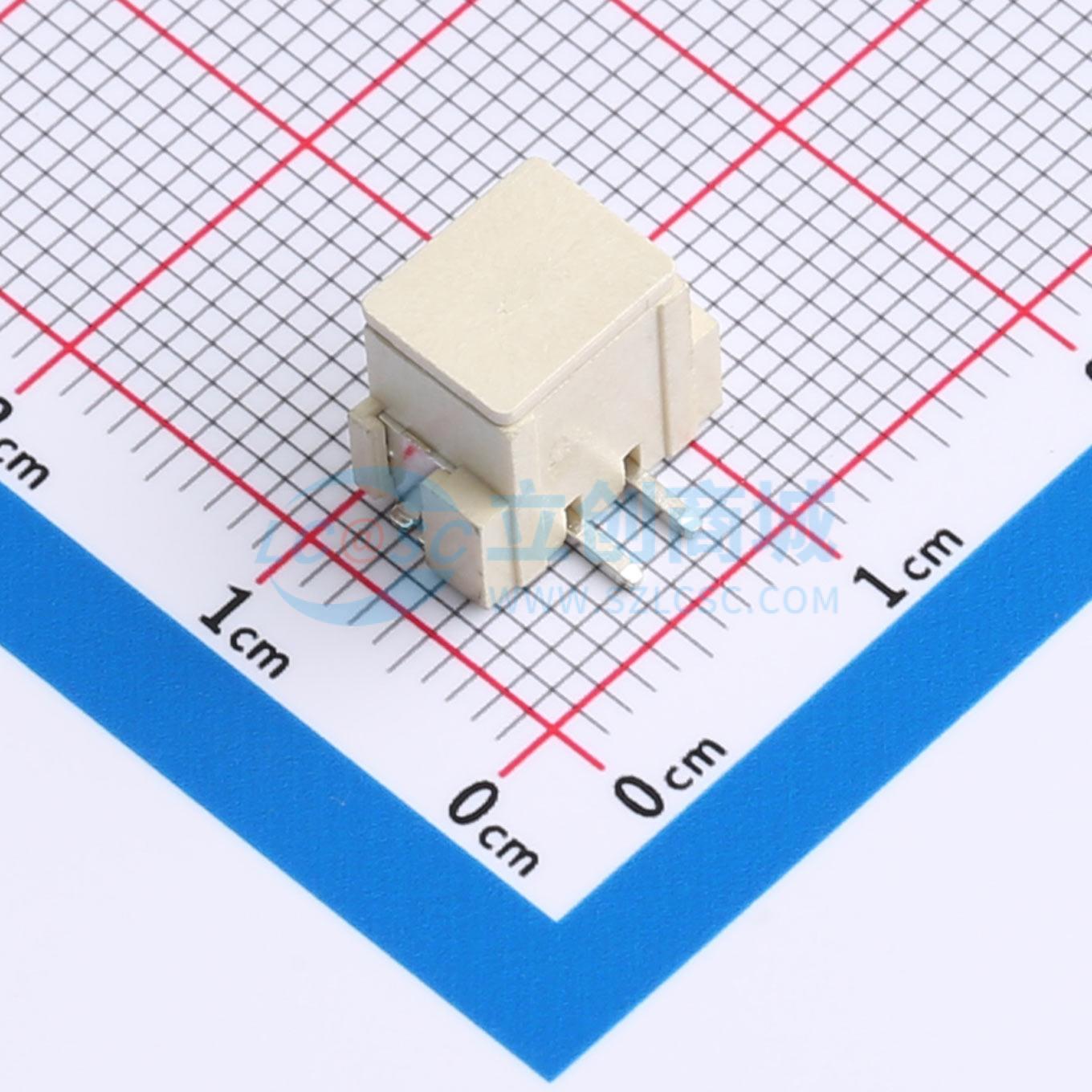 WAFER-XHB2.54-2PLT-W1-P实物图