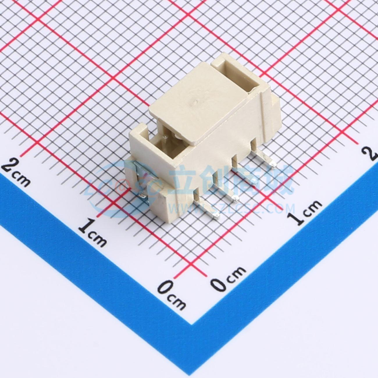 WAFER-XHB2.54-4PLT-W1-P实物图