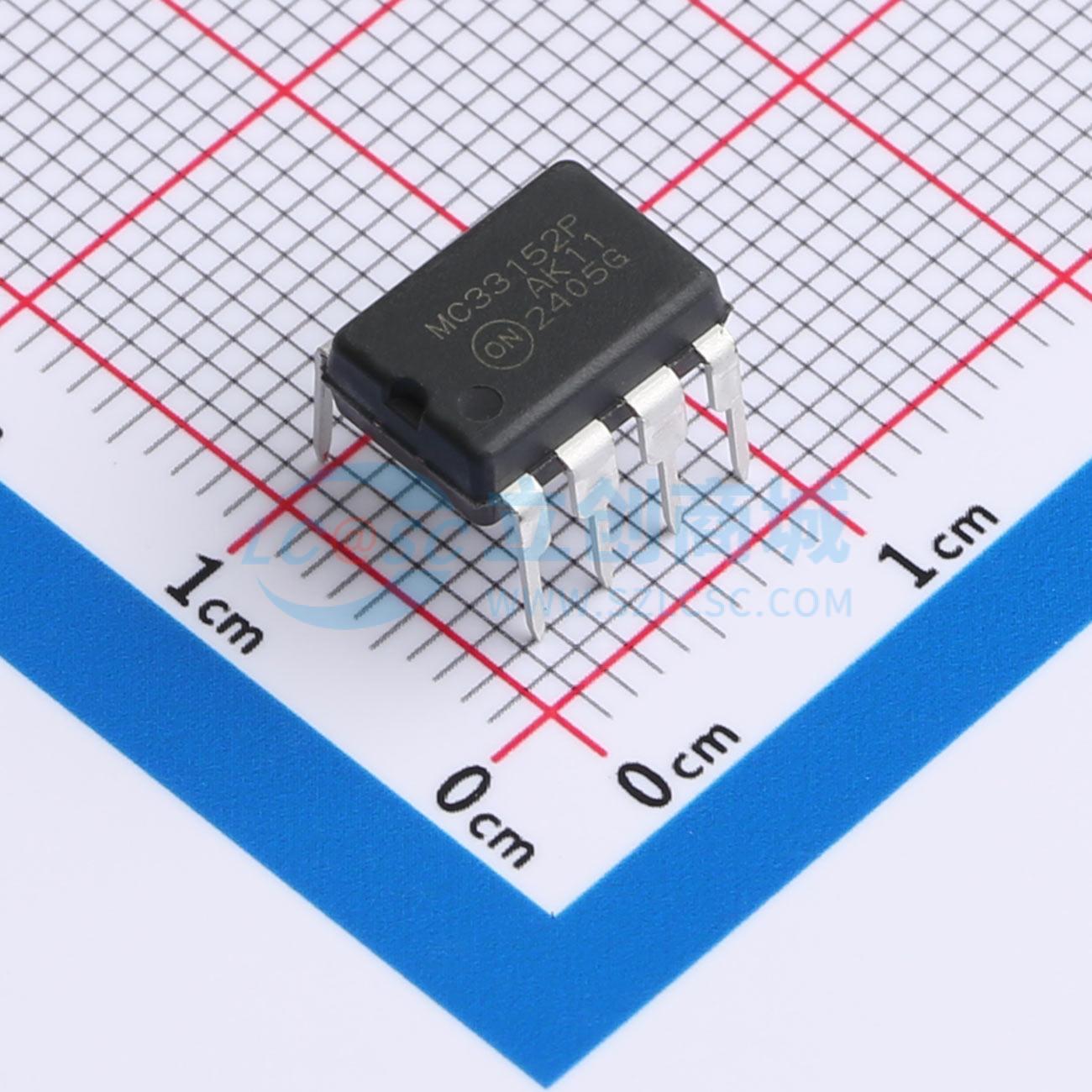 点击查看大图 MC33152PG实物图