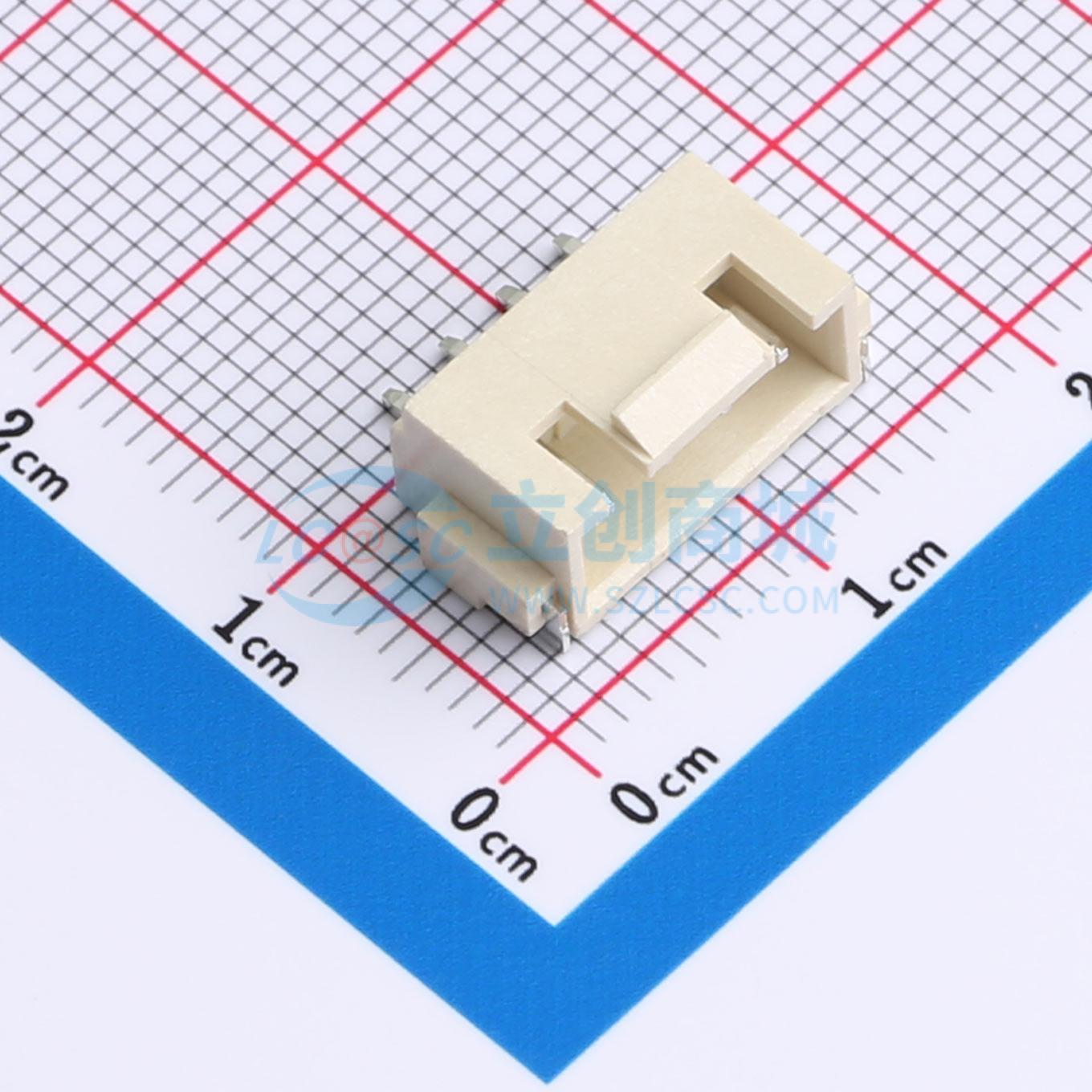 WAFER-XHB2.54-4PWT-W1-P实物图