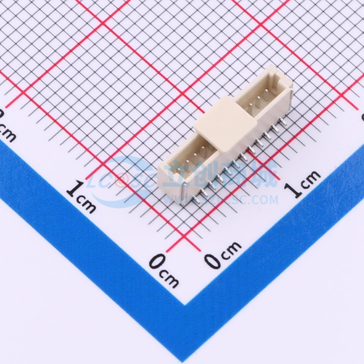 WAFER-SH1.0-12PLT-W1-P实物图