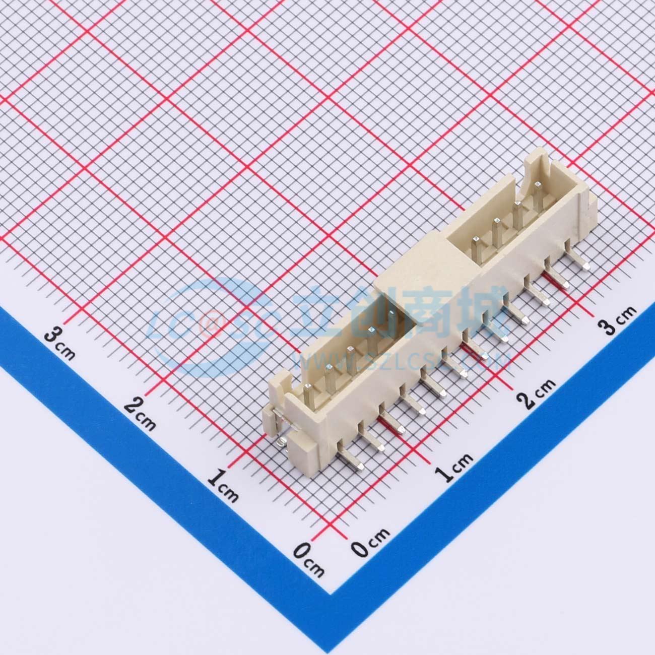 WAFER-XH2.54-12PLT-W1-P实物图