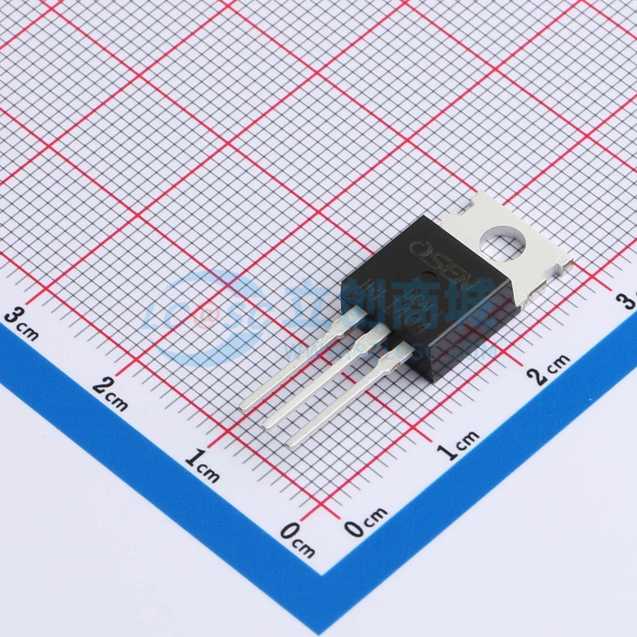 点击查看大图 IRF1404实物图