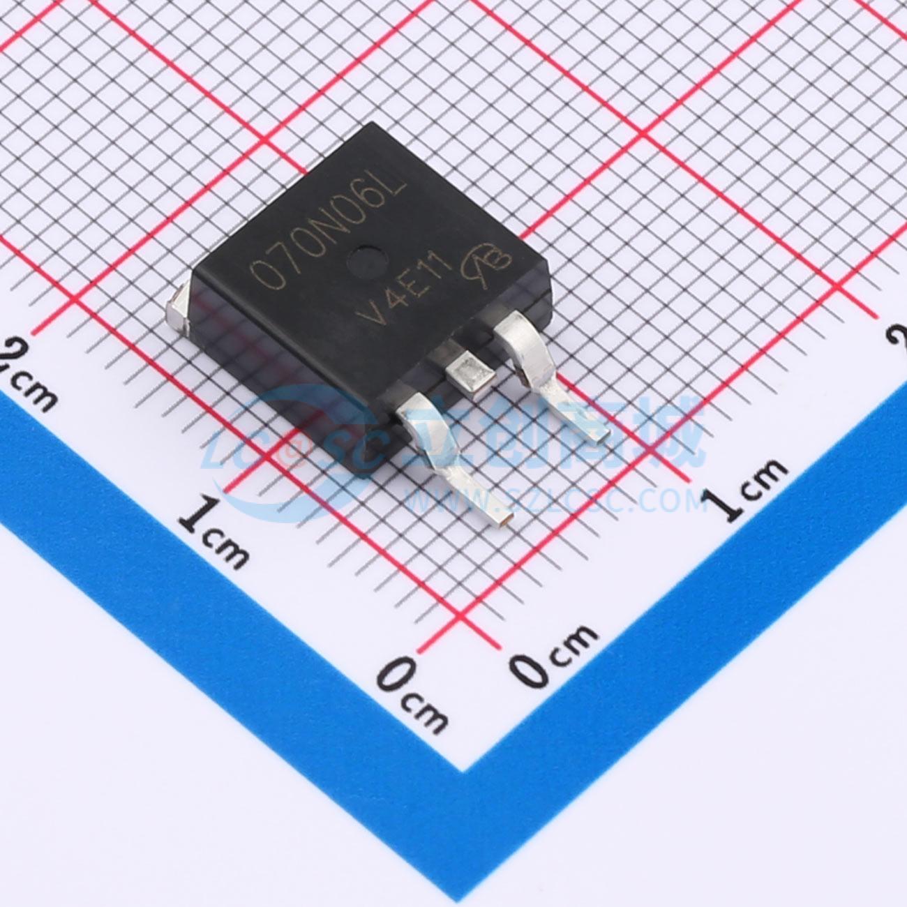 点击查看大图 070N06L-VB TO263实物图