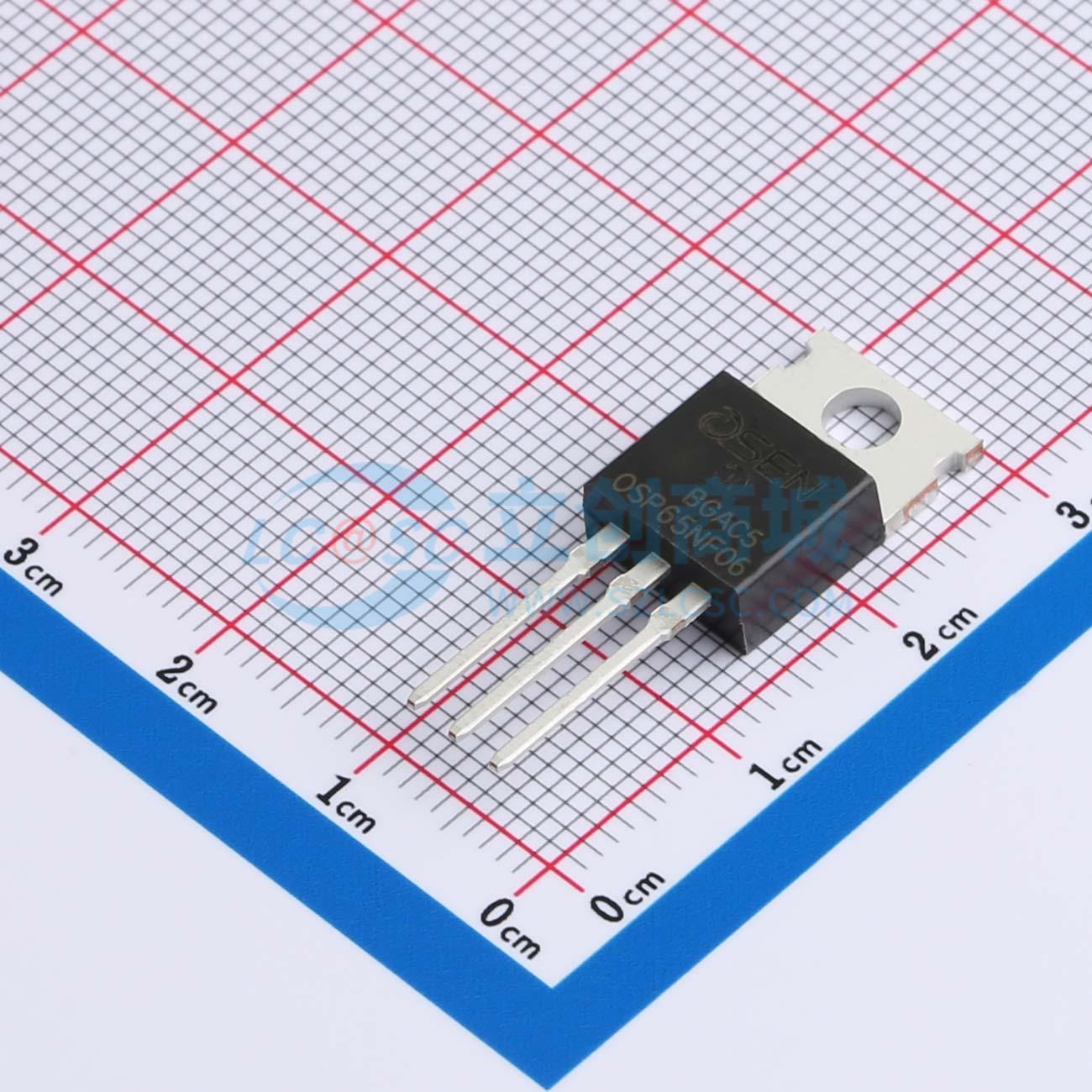 点击查看大图 OSP65NF06实物图