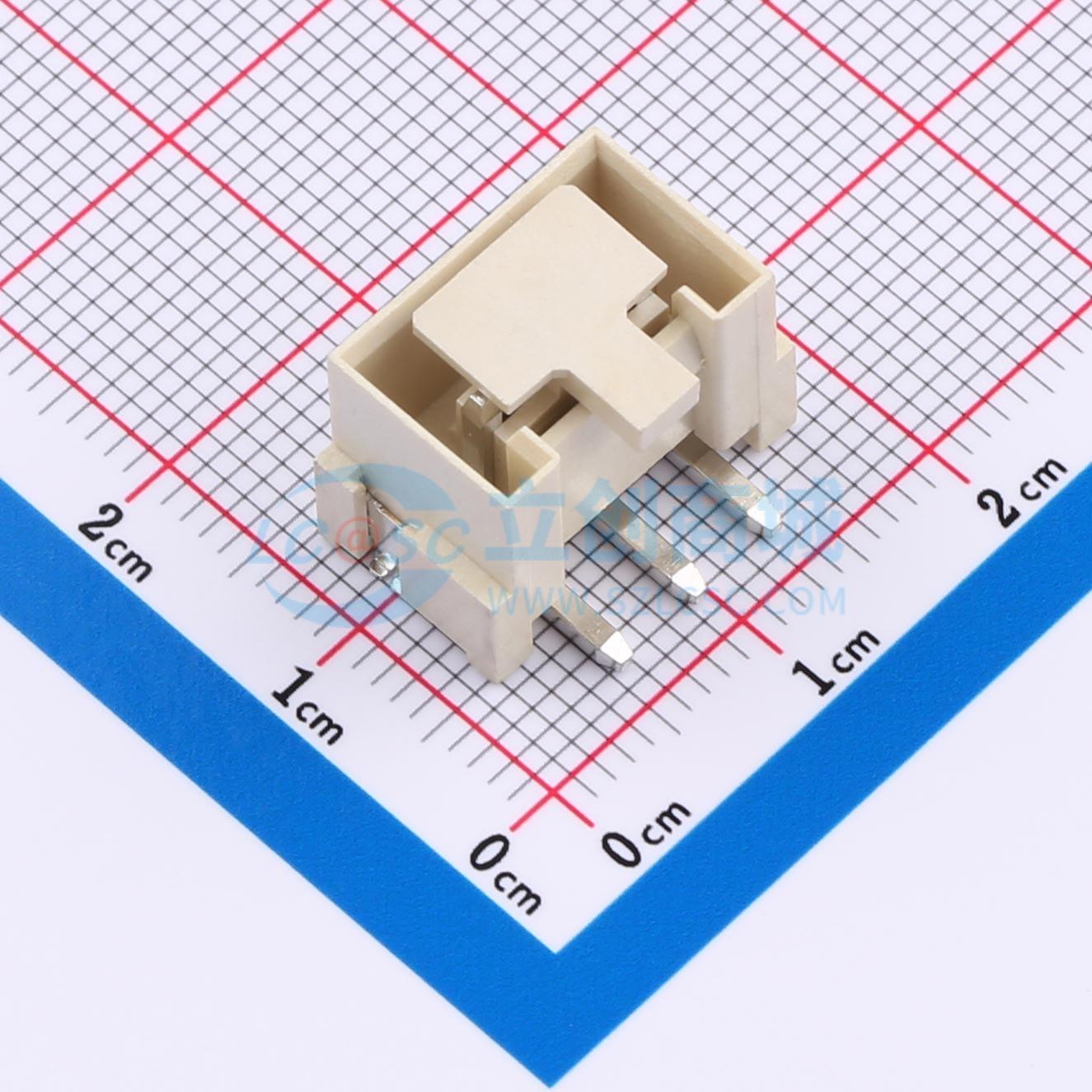 WAFER-VH3.96-3PLT-W1-P实物图