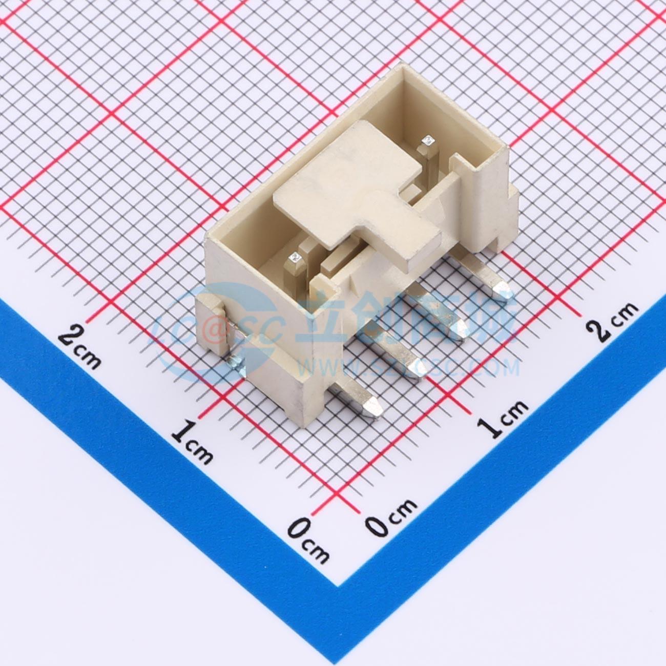 WAFER-VH3.96-4PLT-W1-P实物图