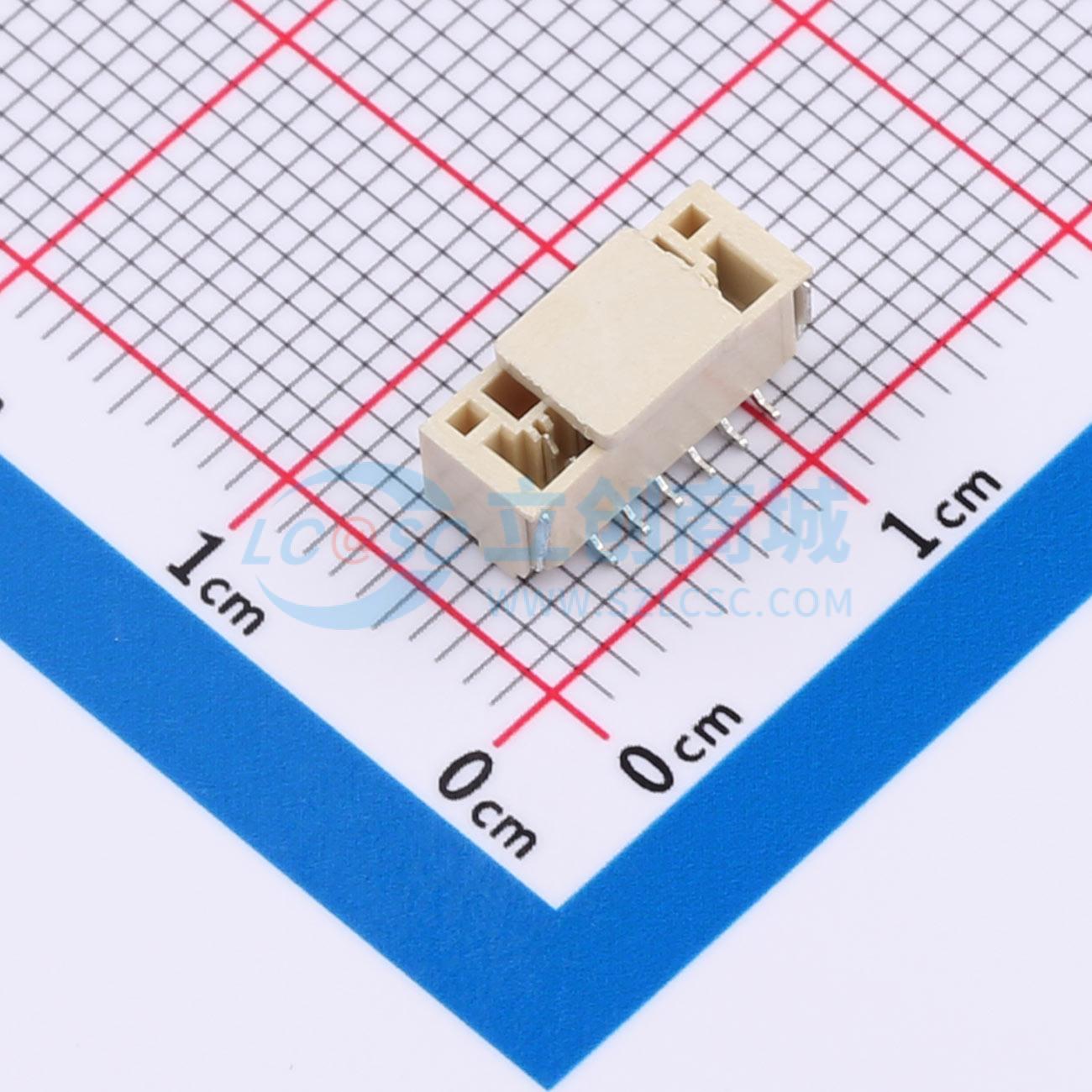 WAFER-GH1.25-6PLT-W1-P实物图