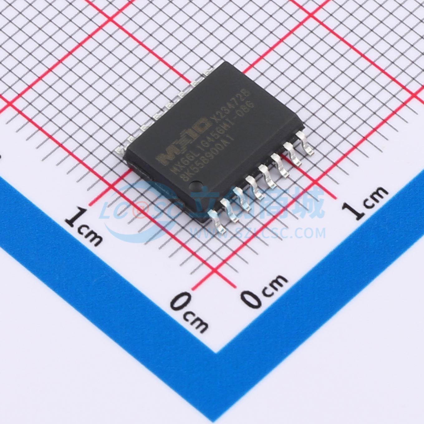 MX66L1G45GMI-08G实物图