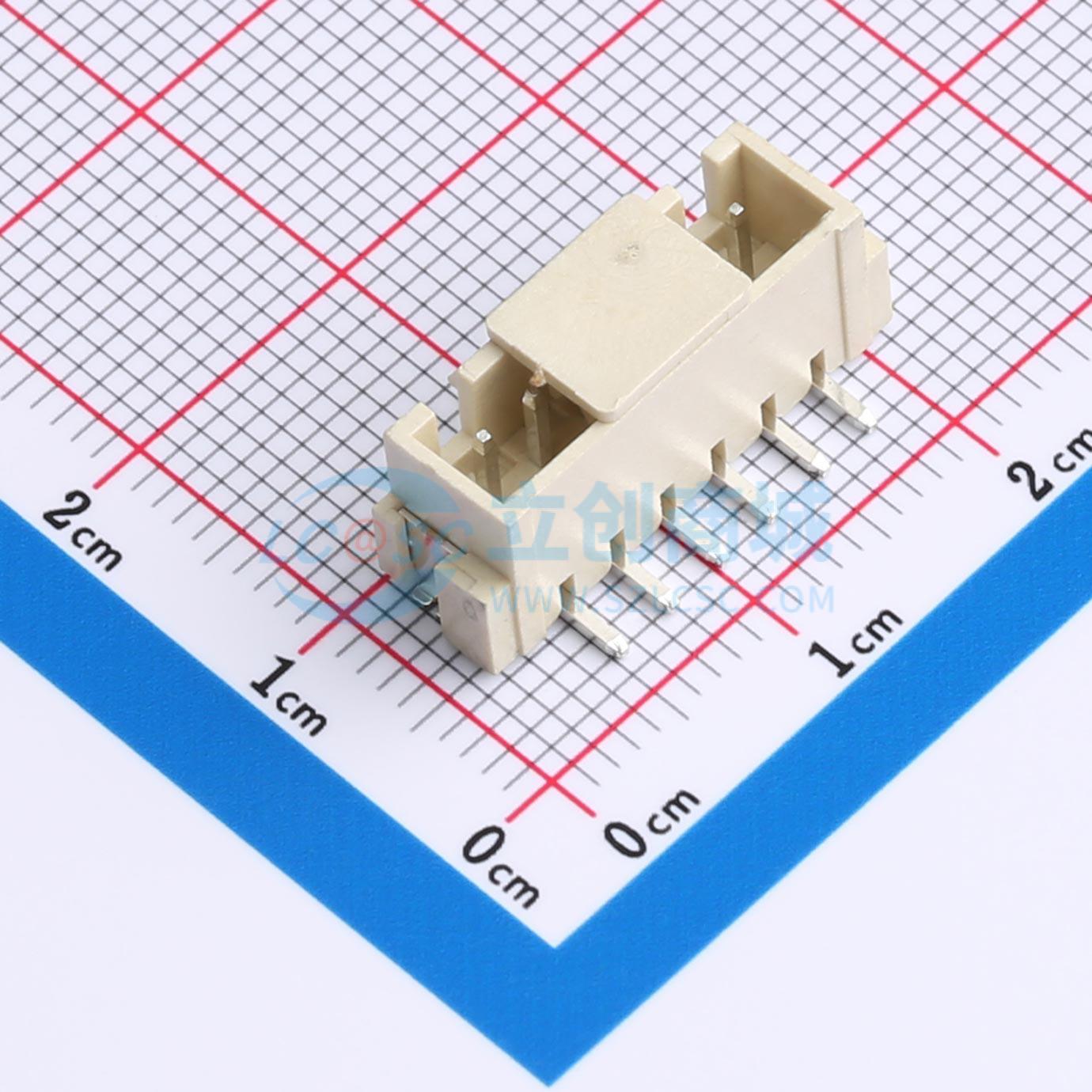 WAFER-XHB2.54-6PLT-W1-P实物图