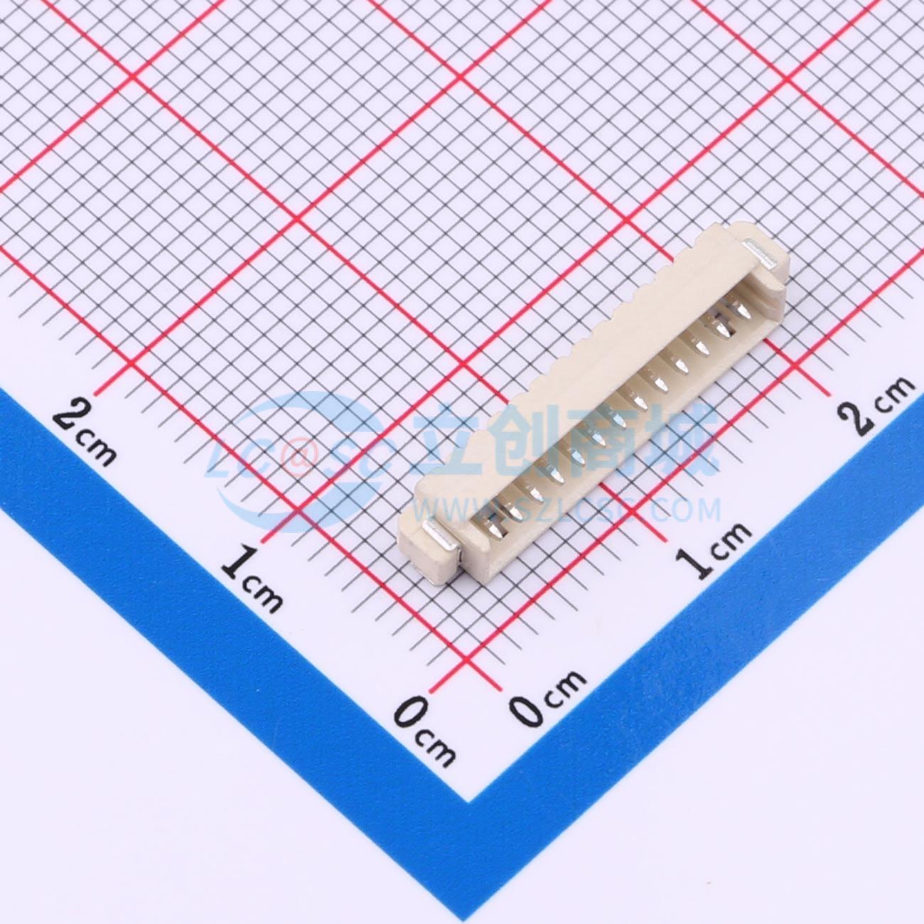 点击查看大图 WAFER-MX1.25-13PWT-W1-P实物图