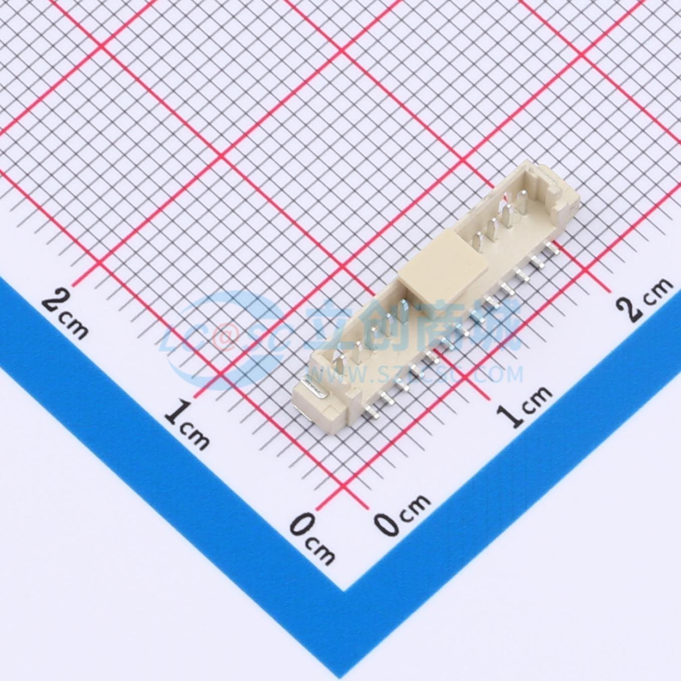 点击查看大图 WAFER-MX1.25-13PLT-W1-P实物图