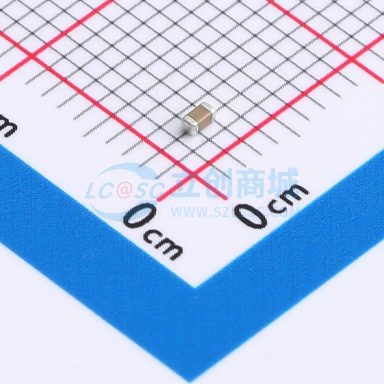 点击查看大图 GCM188R71H102KA37J实物图