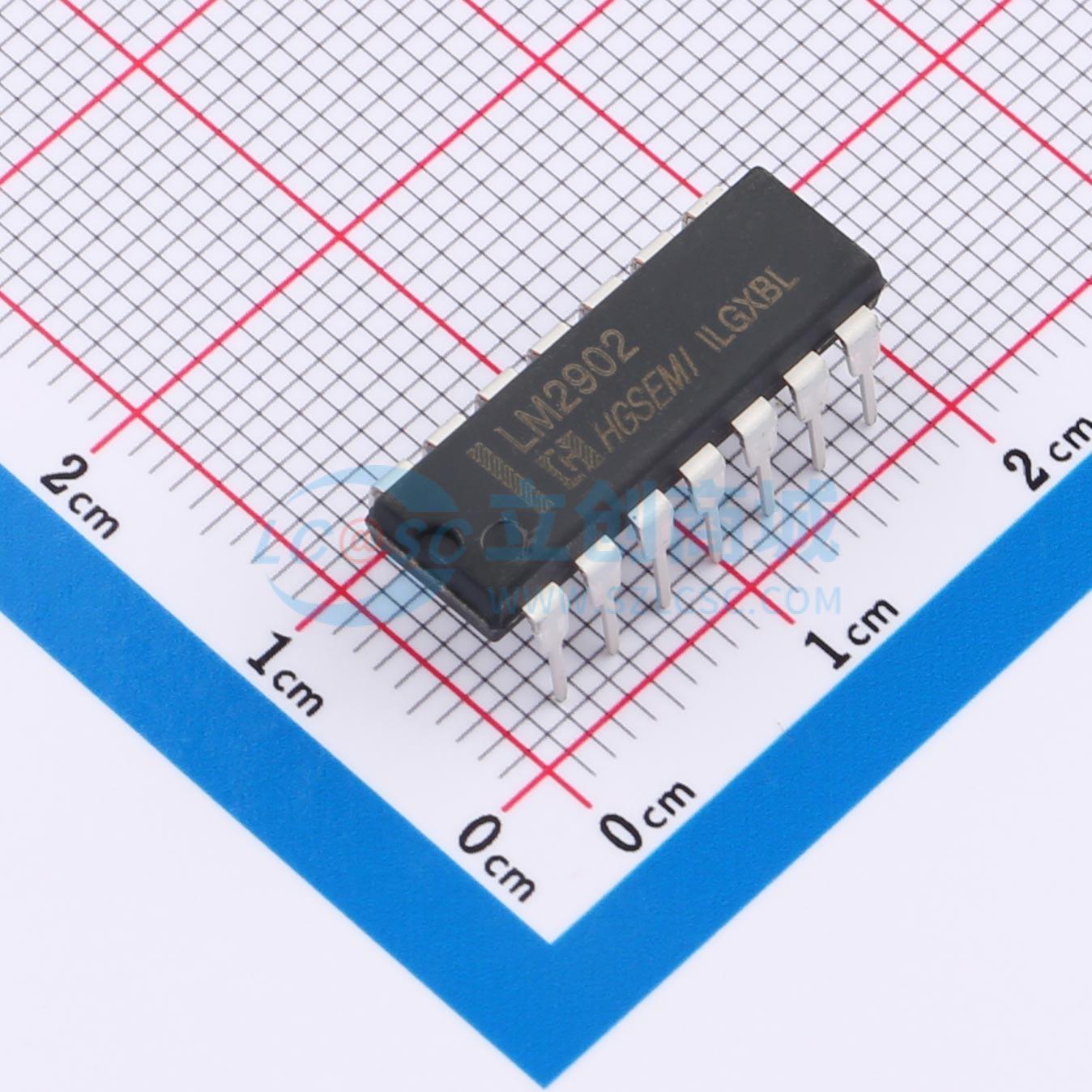 点击查看大图 LM2902N实物图