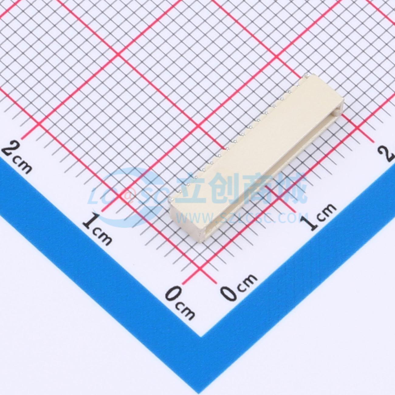 点击查看大图 WAFER-SH1.0-16PWT-W1-P实物图