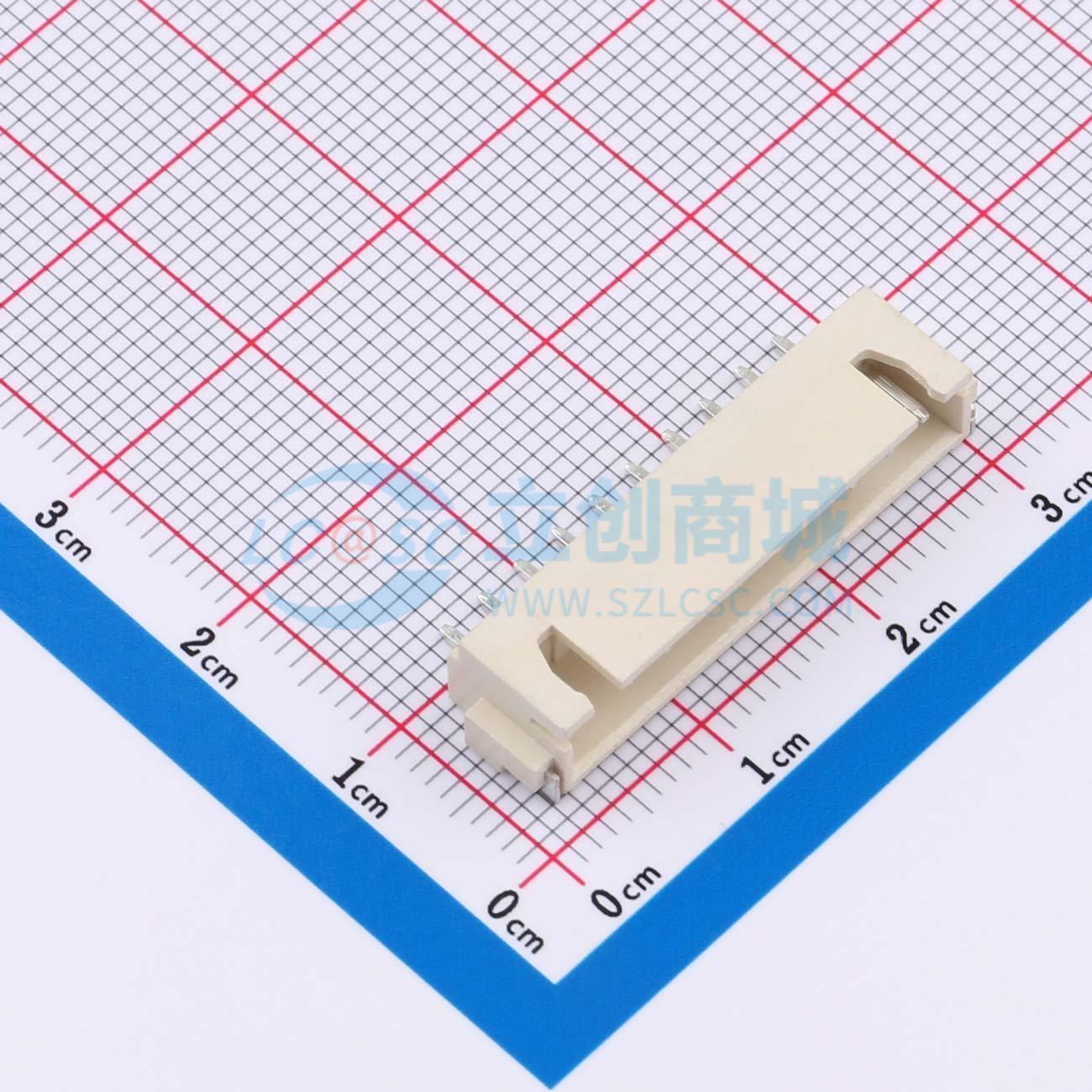 点击查看大图 WAFER-XH2.54-10PWT-W1-P实物图