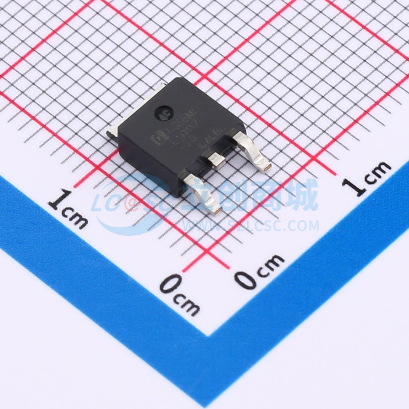 点击查看大图 LM1117MDT-5.0/TR实物图