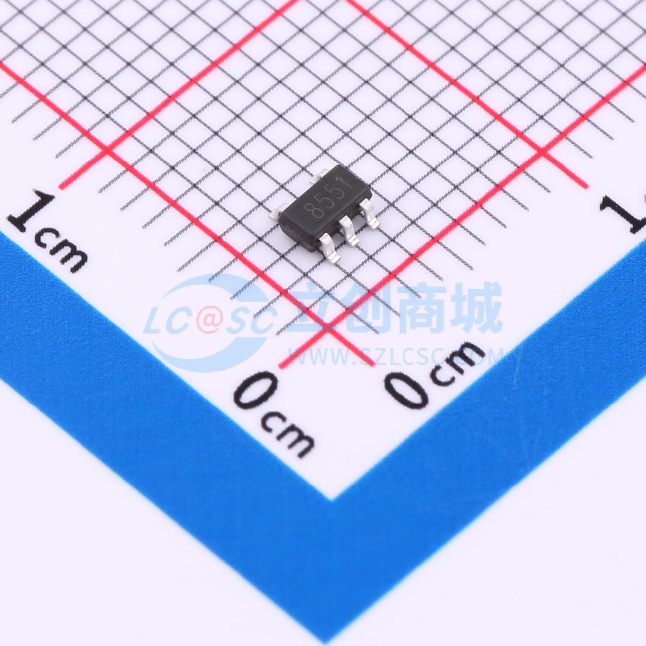 点击查看大图 AD8551M5/TR实物图