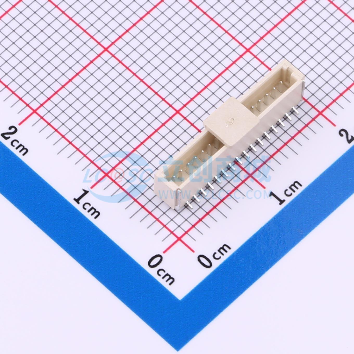 点击查看大图 WAFER-SH1.0-16PLT-W1-P实物图