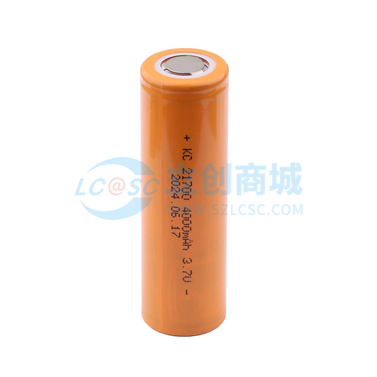 KC-21700-4000mAh-3.7V实物图