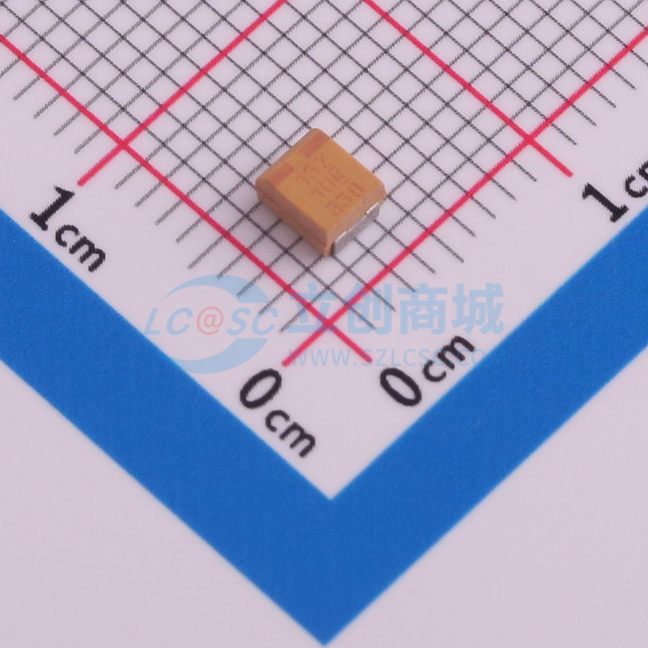 点击查看大图 T490B157M010ATE500实物图