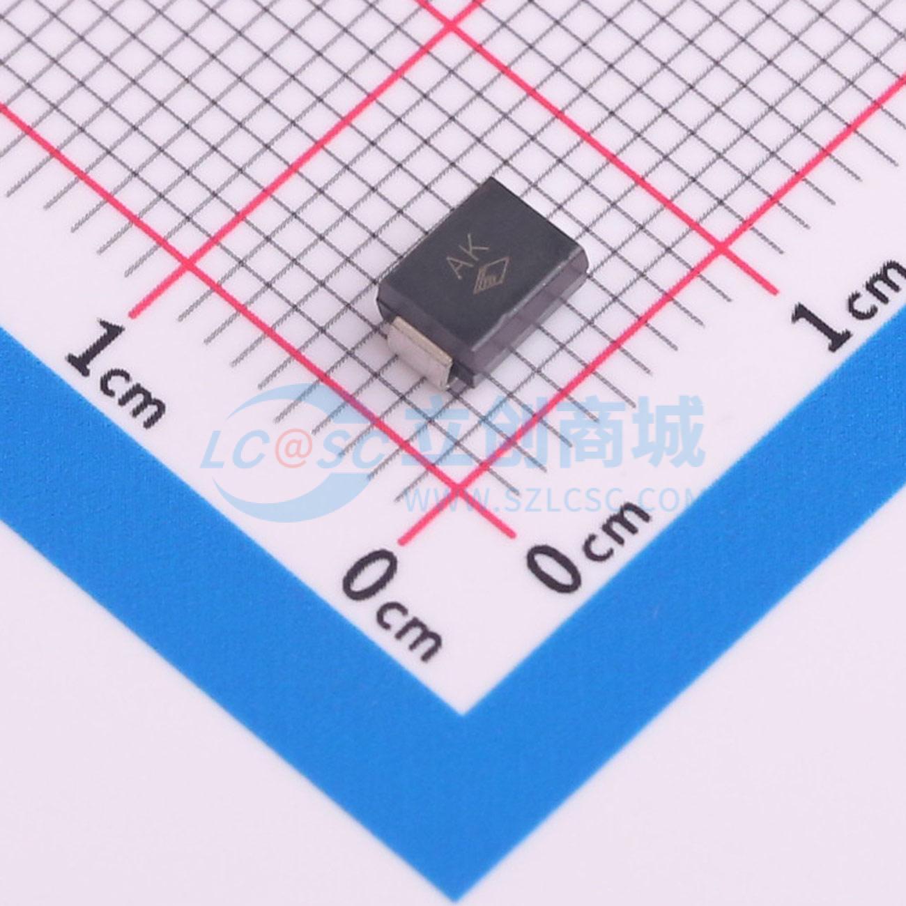 点击查看大图 SMBJ6.5CA实物图