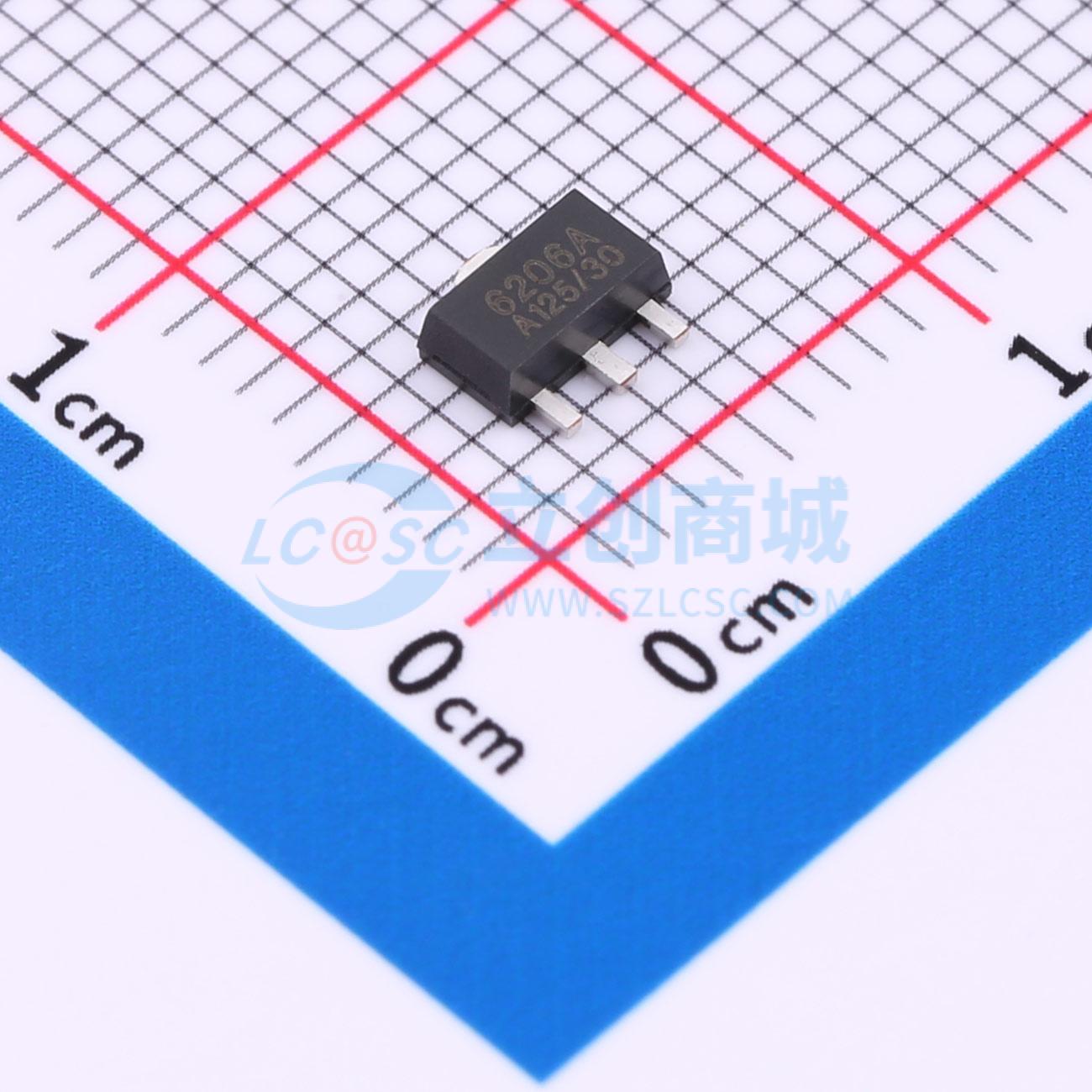 点击查看大图 XC6206P302PR-MS实物图