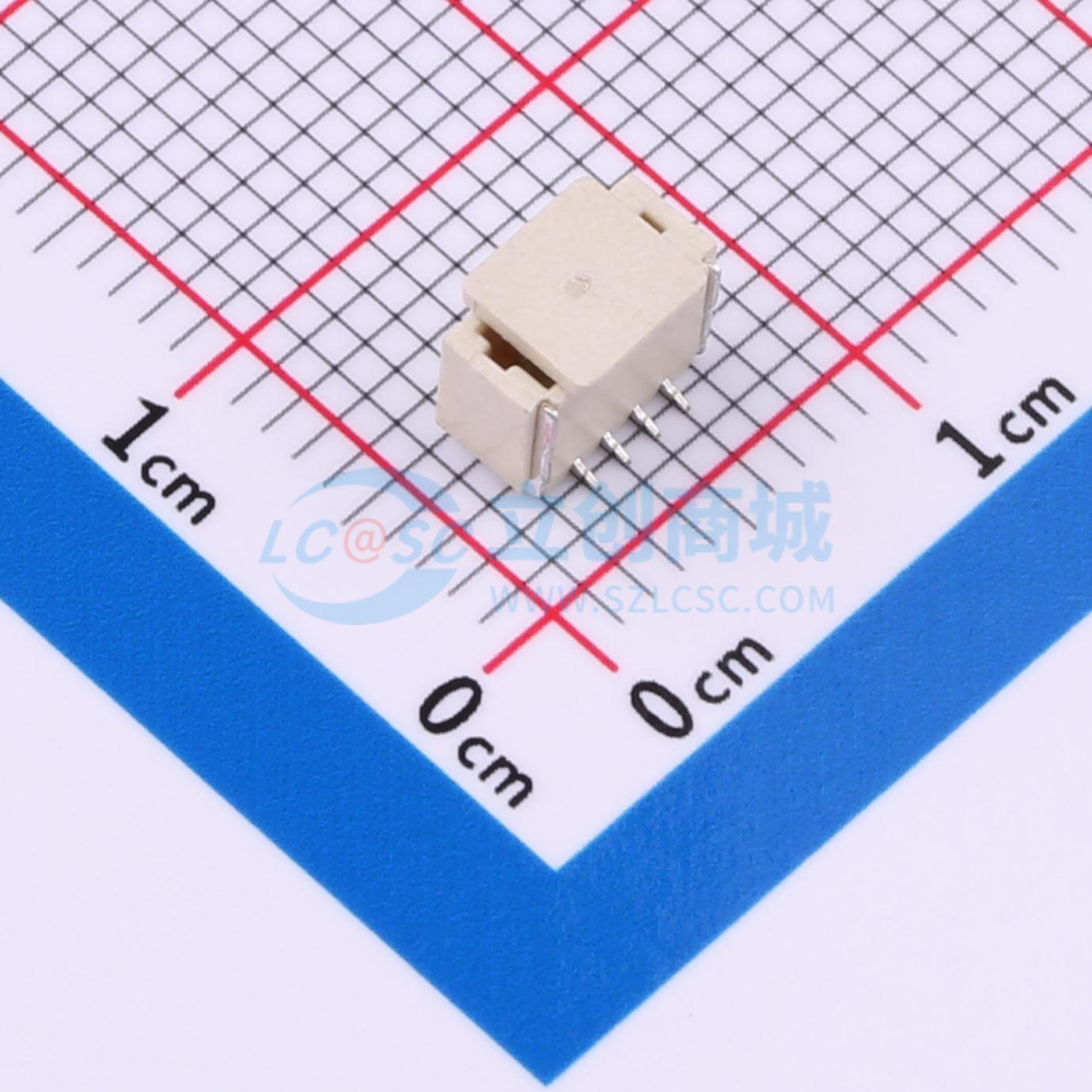 点击查看大图 WAFER-SH1.0-4PLT-W1-P实物图