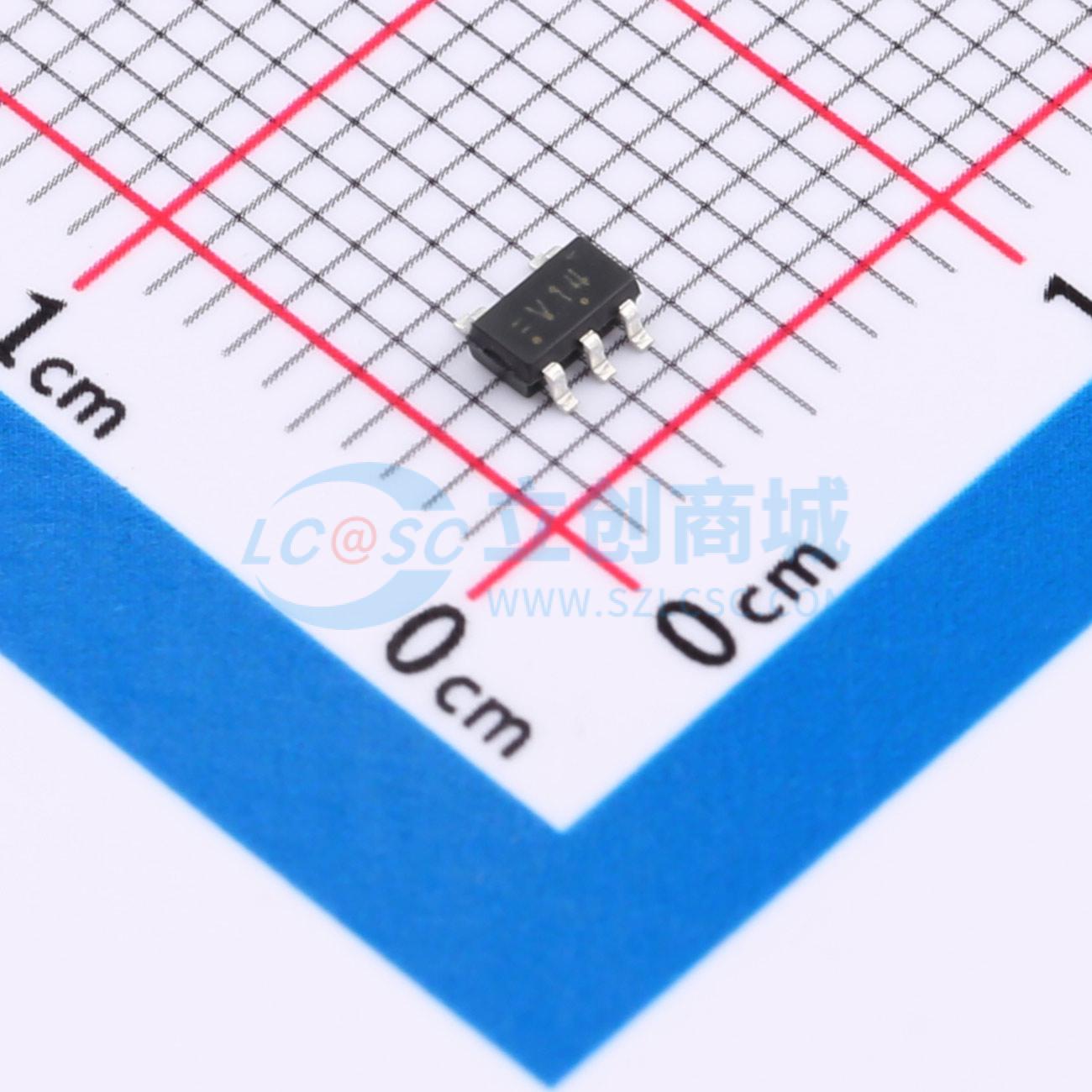 点击查看大图 74LVC1G14GV实物图