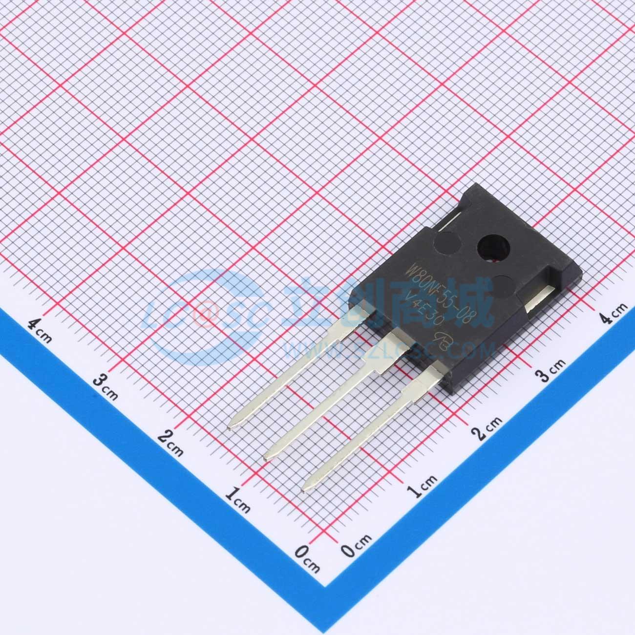 STW80NF55-08-VB实物图