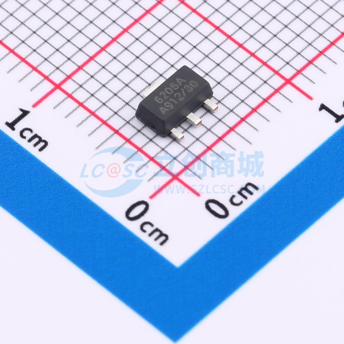 点击查看大图 XC6206P302PR实物图