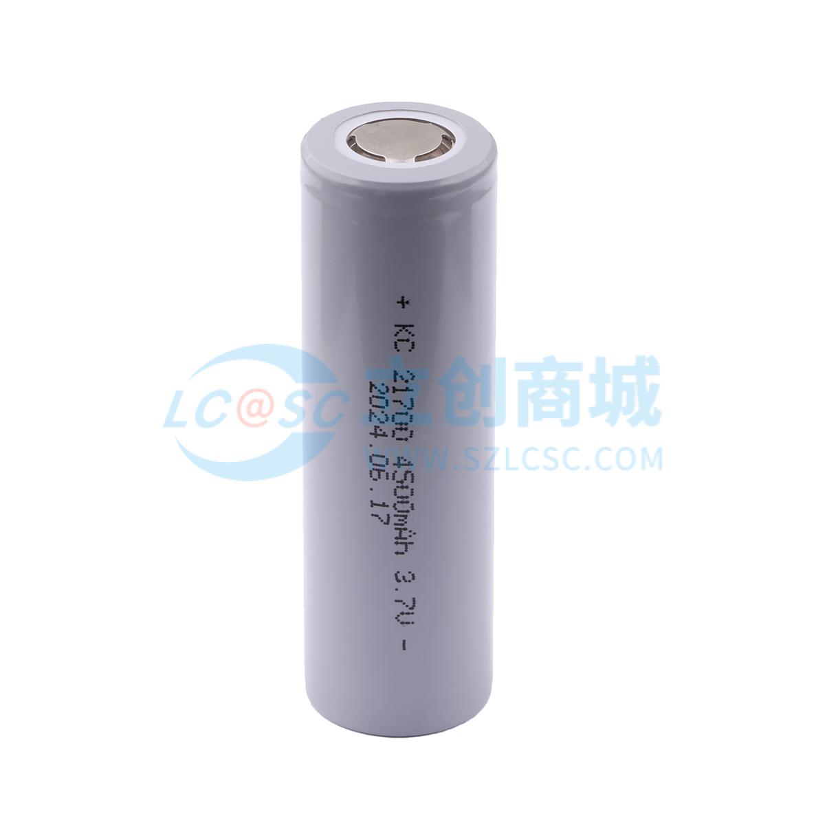 KC-21700-4500mAh-3.7V实物图