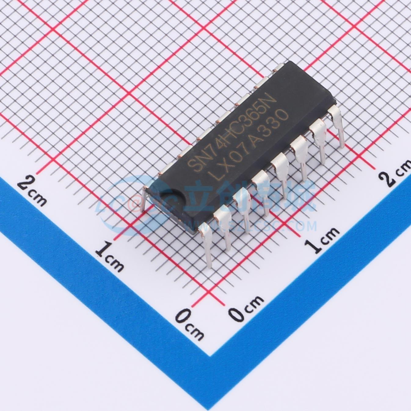 点击查看大图 SN74HC365N(LX)实物图