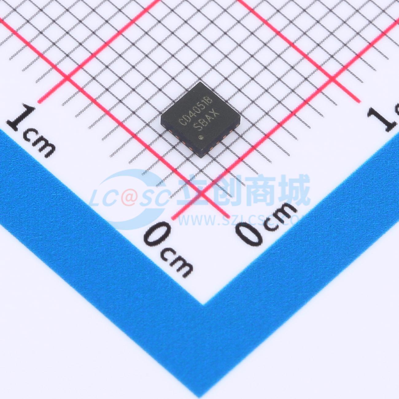 点击查看大图 CD4051BLQ/TR实物图