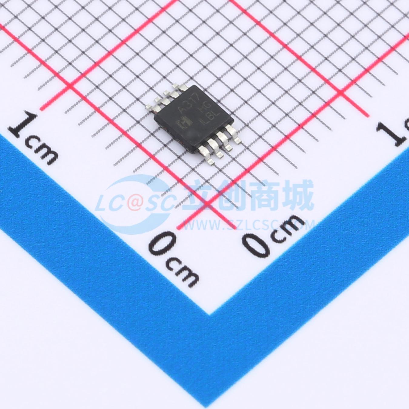 点击查看大图 OPA317MM/TR实物图