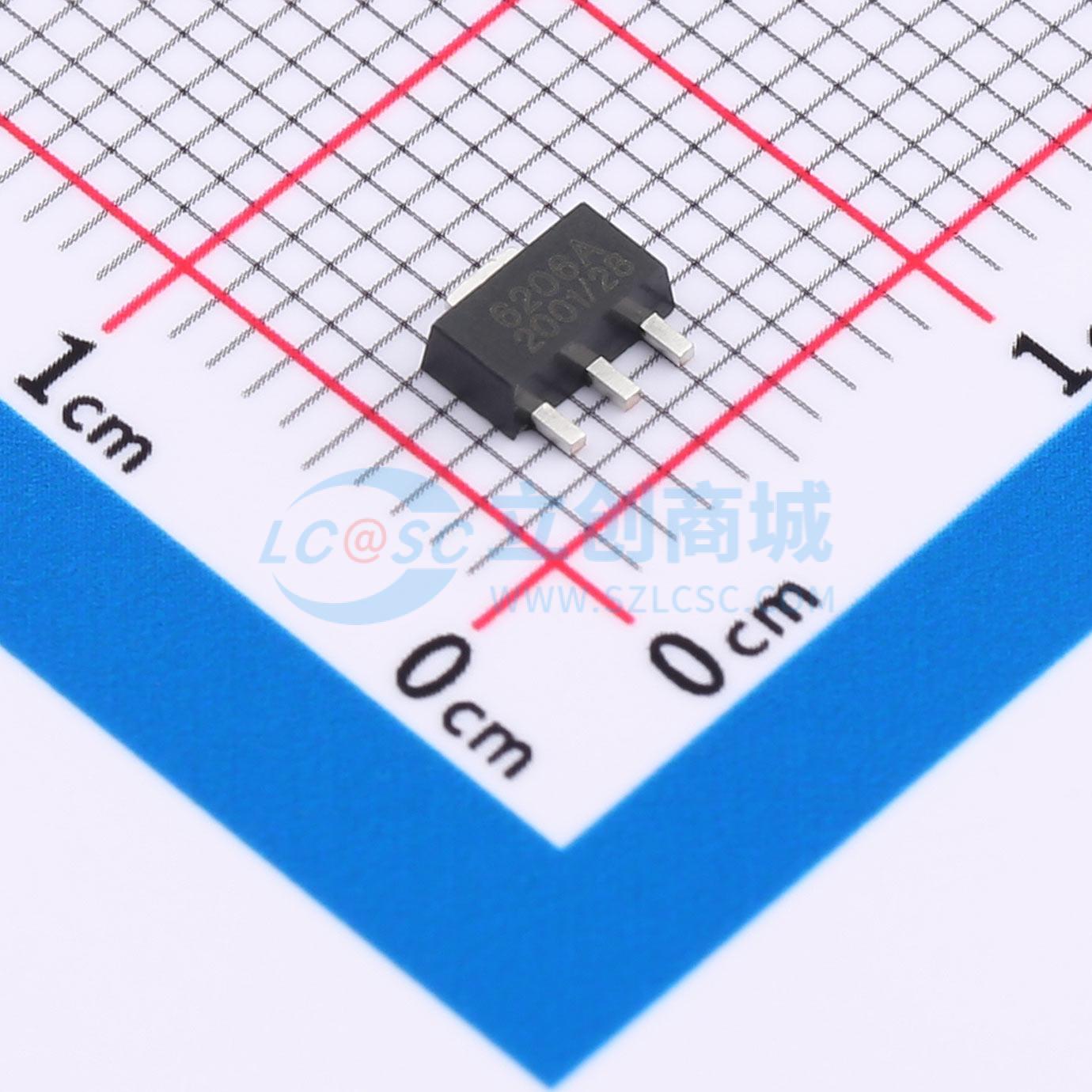 XC6206P282PR实物图