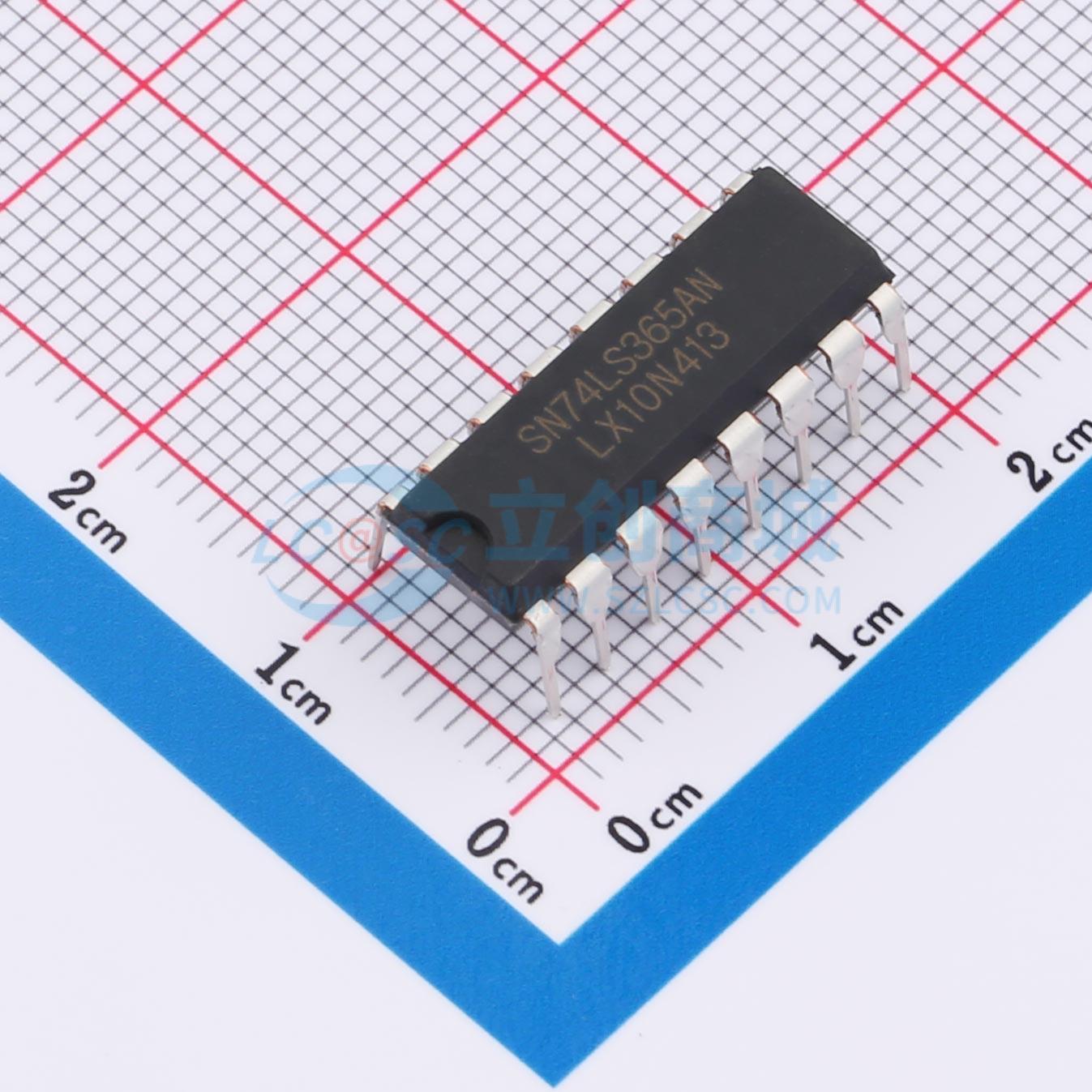 点击查看大图 SN74LS365AN(LX)实物图