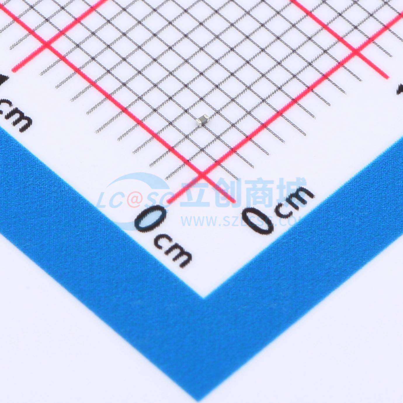 点击查看大图 CGA0201C0G120J500ET实物图